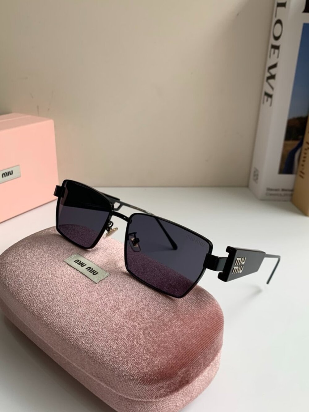 Miu Miu UV-Protective Sunglasses